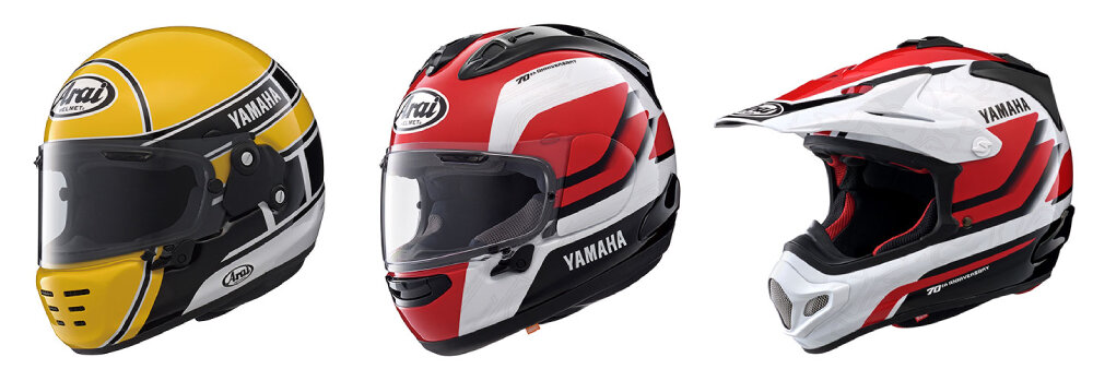 予約締め切りせまる！「USインターカラー」「70th Anniversary」アライコラボヘルメット